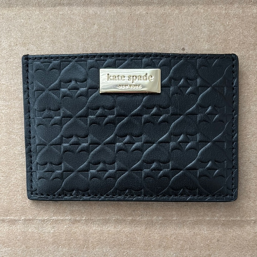 Kate Spade Black Card Holder